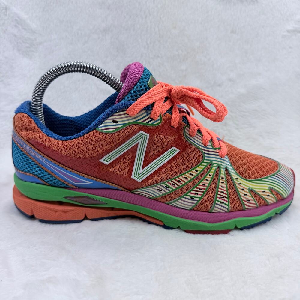 New Balance 890 Barringer Womens Running Shoes Rainbow Orange Size 7 Sneakers